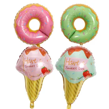 Party Summer Dessert Donut Doughnut ice Cream Sweets Wedding Birthday Balloons Party Foil Balloon Decor Decorations
Party Summer Dessert Donut Doughnut ice Cream Sweets Wedding Birthday Balloons Party Foil Balloon Decor Decorations