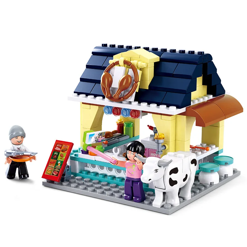 SLUBAN 0605 225PCS Pink dream (new) -BBQ meal. Legoings toys for children educational building blocks 3D DIY Figures Birthday
SLUBAN 0605 225PCS Pink dream (new) -BBQ meal. Legoings toys for children educational building blocks 3D DIY Figures Birthday