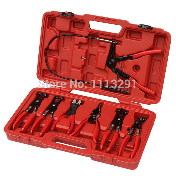 Veconor Mechanics 7 Pcs Hose Clamp Pliers Removal Garage Tool Set Swivel Jaw Flat Band
Veconor Mechanics 7 Pcs Hose Clamp Pliers Removal Garage Tool Set Swivel Jaw Flat Band