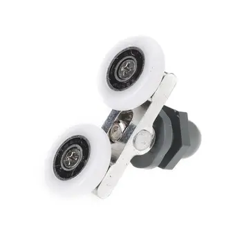Swing type shower door roller/runner/wheels/pulley diameter 25mm with double-wheels 4pcs/lot
Swing type shower door roller/runner/wheels/pulley diameter 25mm with double-wheels 4pcs/lot