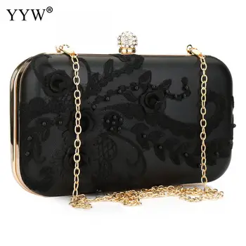 Women Clutch Bags Lady Floral Day Clutches Female Wedding Clutch Purses 2019 Black Embroidered Flower Party Vintage Bag
Women Clutch Bags Lady Floral Day Clutches Female Wedding Clutch Purses 2019 Black Embroidered Flower Party Vintage Bag