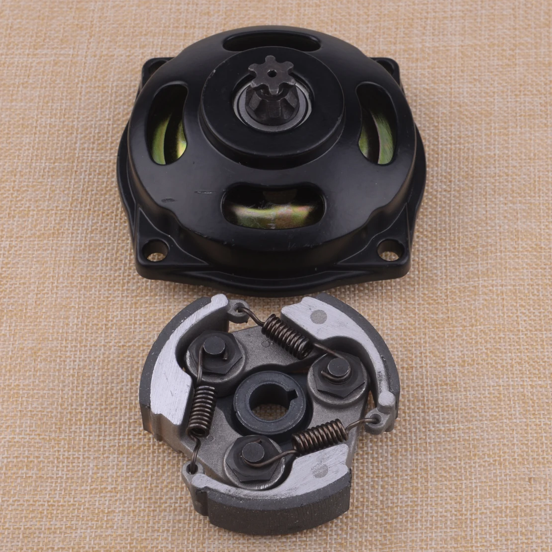 CITALL Motorcycle 6T Metal Engine Clutch Drum Pad Bell Housing Gear Box Kit Fit For 47cc 49cc Pocket Dirt Bike ATV Mini Quad
CITALL Motorcycle 6T Metal Engine Clutch Drum Pad Bell Housing Gear Box Kit Fit For 47cc 49cc Pocket Dirt Bike ATV Mini Quad