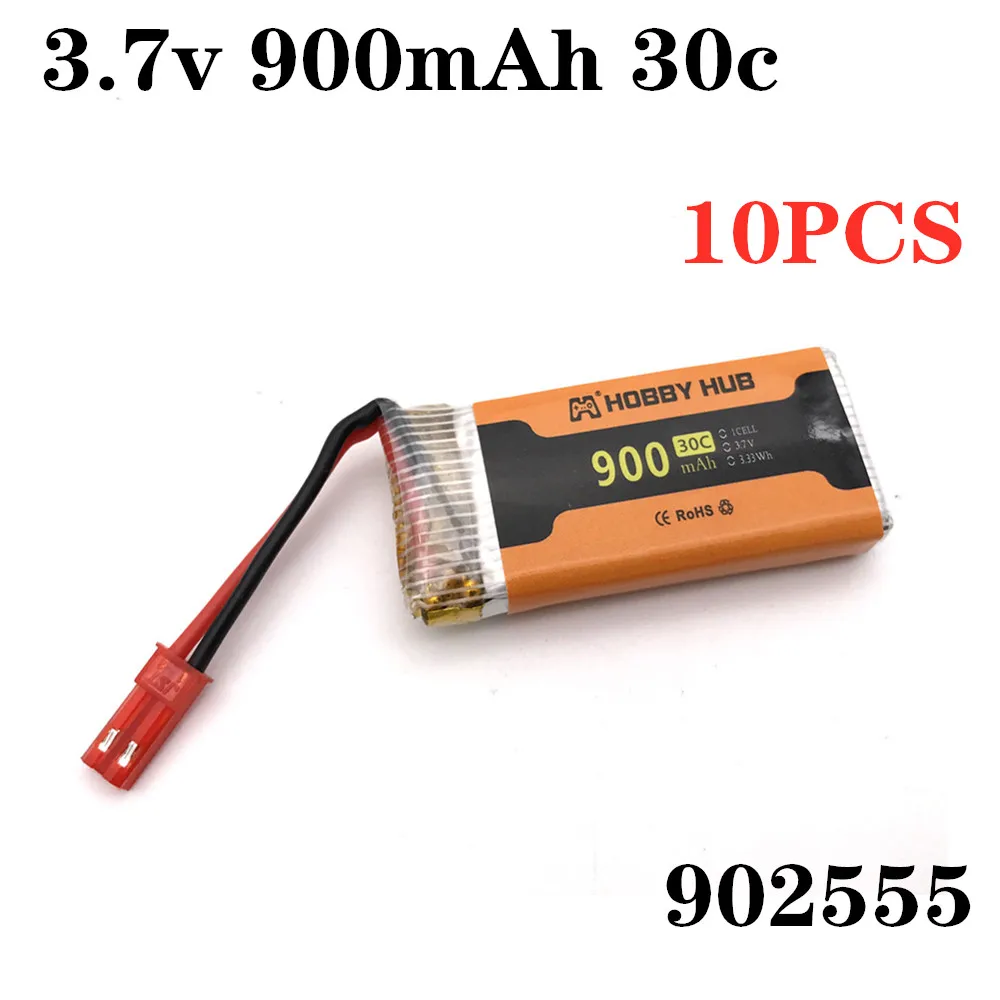 10PCS lipo Battery For 8807 8807W A6 A6W Rc Quadcopter Spare Parts Accessories Rc Drones Battery 3.7V 900mAh 30c
10PCS lipo Battery For 8807 8807W A6 A6W Rc Quadcopter Spare Parts Accessories Rc Drones Battery 3.7V 900mAh 30c
