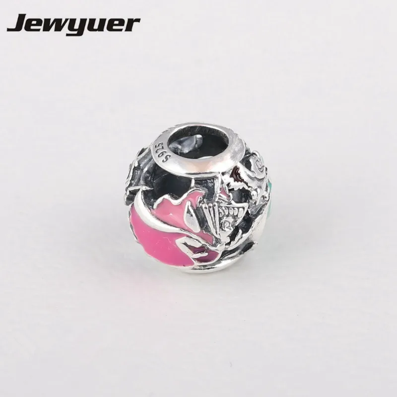 New Cartoon collection silver enamel charms 925 sterling silver jewelry fit charm beads bracelet DIY fine jewelry DSN073
New Cartoon collection silver enamel charms 925 sterling silver jewelry fit charm beads bracelet DIY fine jewelry DSN073
