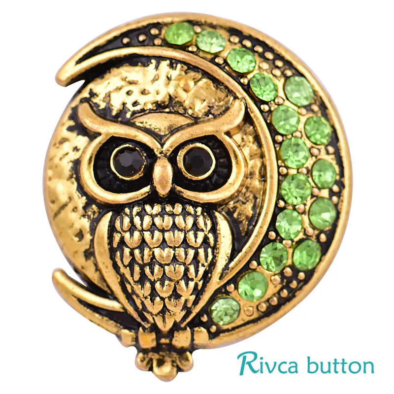 Лидер продаж ювелирные изделия Rivca с кнопками-застежками 18 мм смешанных цветов