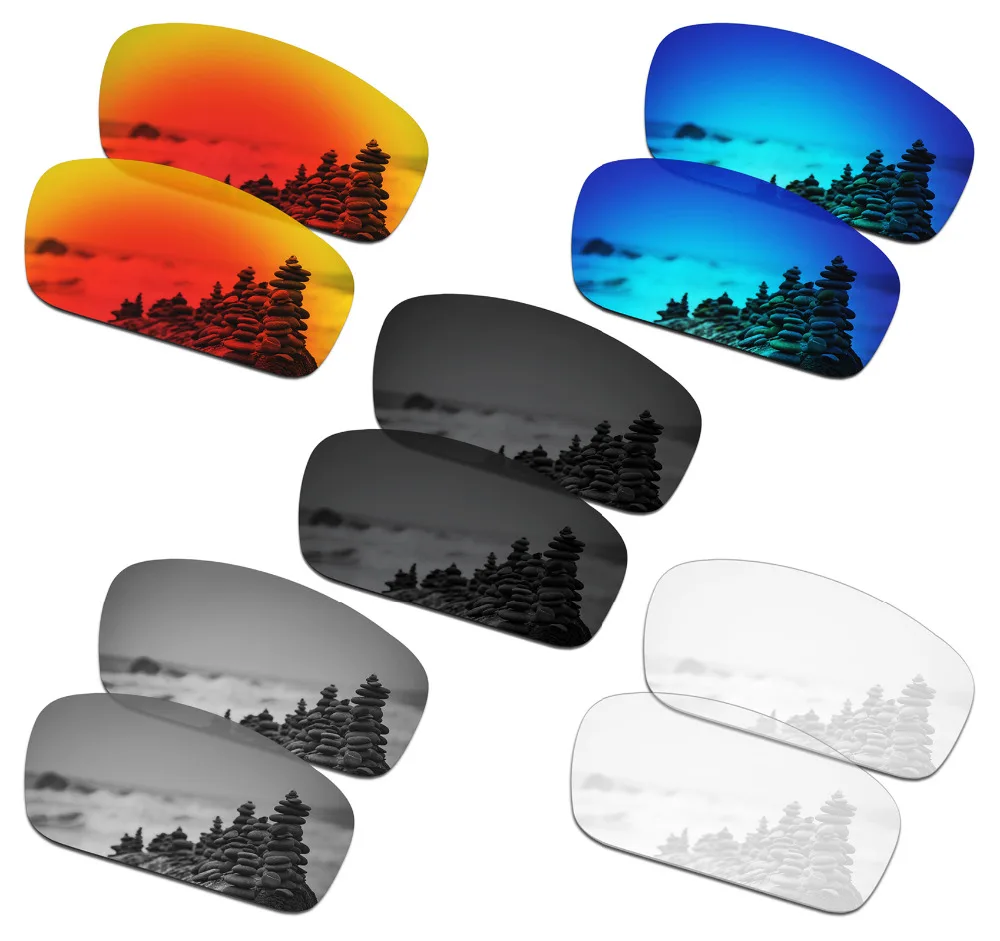SmartVLT 5 Pairs Polarized Sunglasses Replacement Lenses for Oakley Splinter - 5 Colors
SmartVLT 5 Pairs Polarized Sunglasses Replacement Lenses for Oakley Splinter - 5 Colors