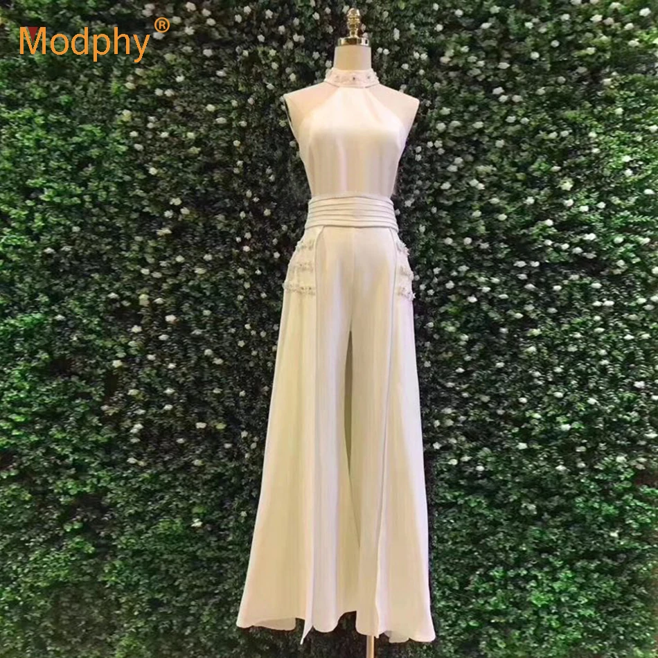 2019 new shelves summer women's 2 piece set jumpsuit party wide leg jumpsuit sleeveless backless flower beaded slim jumpsuit
2019 new shelves summer women's 2 piece set jumpsuit party wide leg jumpsuit sleeveless backless flower beaded slim jumpsuit