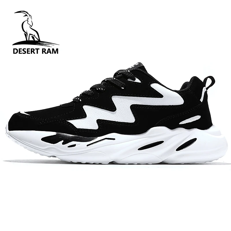 DESERT RAM Brand Shoes Men Casual Trending Man Leather Tenis Sneakers High Top Breathable Big Size Black White Lace Up Mens Shoe
DESERT RAM Brand Shoes Men Casual Trending Man Leather Tenis Sneakers High Top Breathable Big Size Black White Lace Up Mens Shoe
