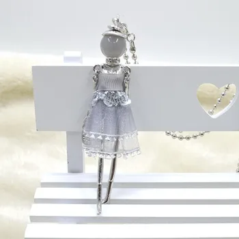 Newest arrival Fashion french doll Pendant Necklace Jewelry lovely dress girl pendant woman long necklace gift free shipping
Newest arrival Fashion french doll Pendant Necklace Jewelry lovely dress girl pendant woman long necklace gift free shipping