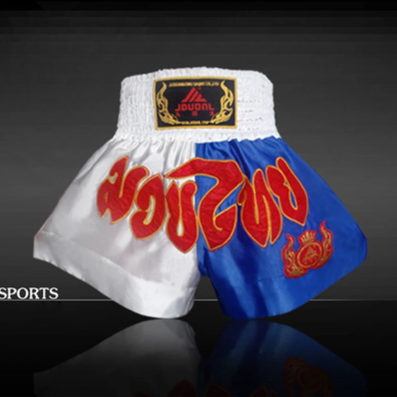 Image Warrior MMA Boxing Trunks Fight Shorts Free Combat Pants Boxing Sanda Shorts Muay Thai For Men