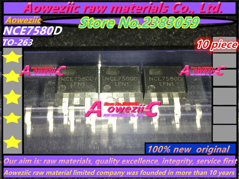 Aoweziic 100% новый импортный оригинальный NCE7580D TO-263 75V 80A полностью заменить
Aoweziic 100% новый импортный оригинальный NCE7580D TO-263 75V 80A полностью заменить