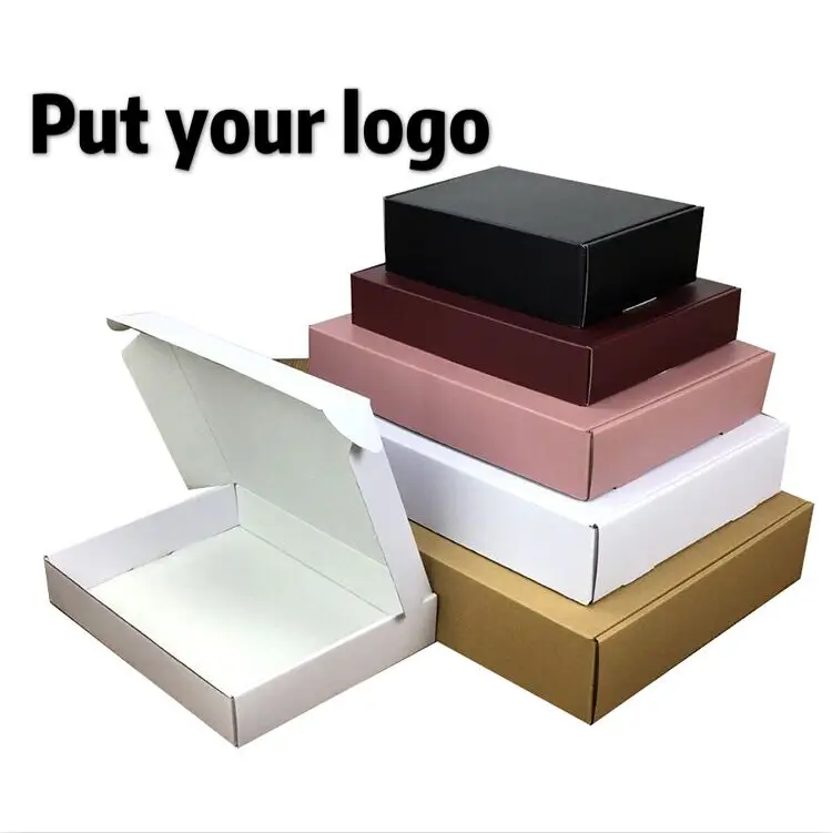500pcs/lot Custom pape box Corrugated Cardboard Box Custom logo Packaging Recycled Box Folding Mailer Shipping box
500pcs/lot Custom pape box Corrugated Cardboard Box Custom logo Packaging Recycled Box Folding Mailer Shipping box