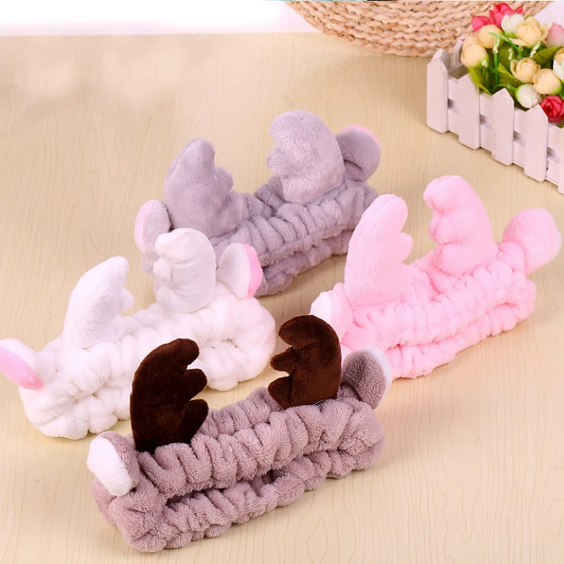 Sale 1PC Cute Christmas Elk Ear Makeup Elastic Hairbands Girls Women Adjustable Coral Fleece Wash Facial Headbands
Sale 1PC Cute Christmas Elk Ear Makeup Elastic Hairbands Girls Women Adjustable Coral Fleece Wash Facial Headbands