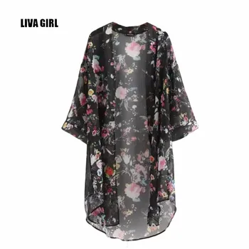 Summer Sunproof Cardigan Fashion Women Chiffon Bikini Cover Up Kimono Cardigan Coat Bathing Wear
Summer Sunproof Cardigan Fashion Women Chiffon Bikini Cover Up Kimono Cardigan Coat Bathing Wear