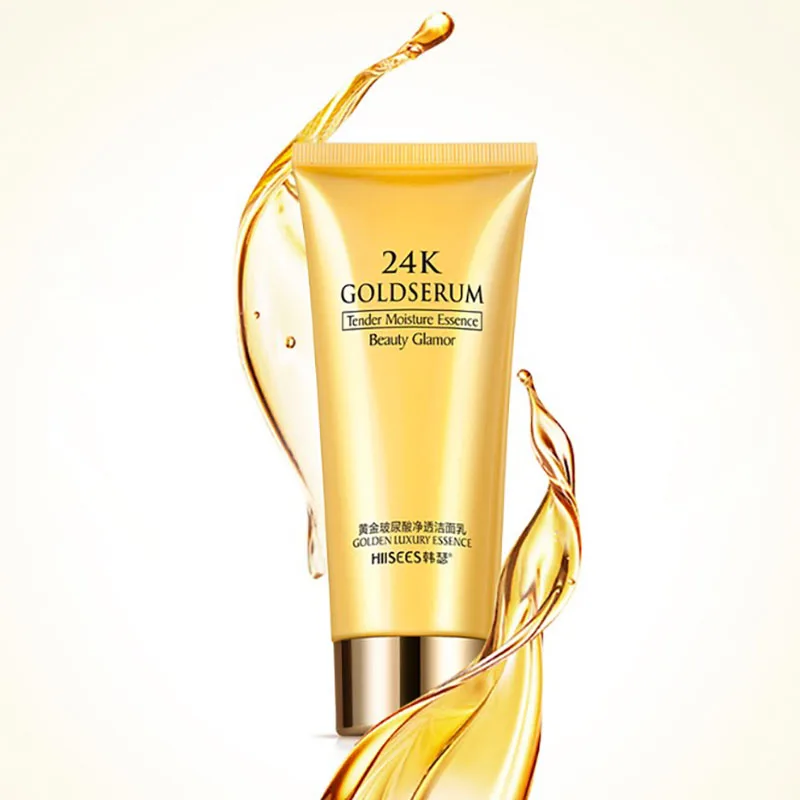 New 24K Gold Moisturizing Facial Pore Cleanser Face Washing Product Face Skin Care Anti Aging Wrinkle treatment Cleansing
New 24K Gold Moisturizing Facial Pore Cleanser Face Washing Product Face Skin Care Anti Aging Wrinkle treatment Cleansing