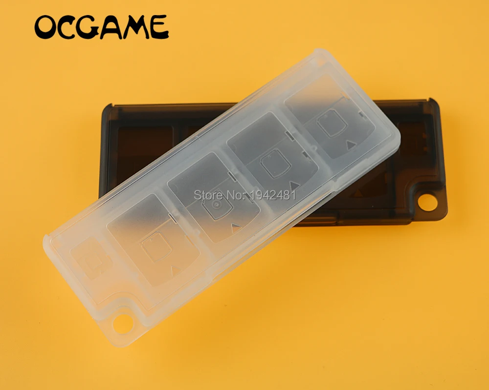 Фото OCGAME 10 шт./лот в 1 держатель карты памяти для игр чехол хранения Psvita 1000/2000 PSV черный и