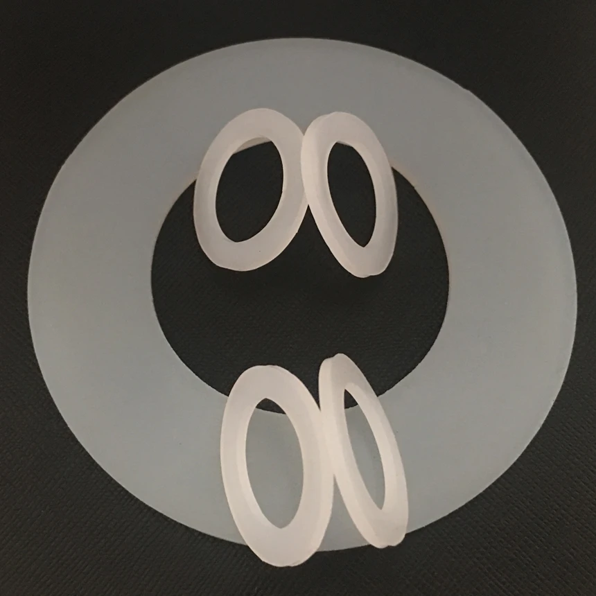 2*4*1 2x4x1 3*6*1 3x6x1 4*7*1 4x7x1 White Silicon Rubber Pipe Fitting Pressure Gauge Ripple Tube Washer O Ring Flat Seal Gasket
2*4*1 2x4x1 3*6*1 3x6x1 4*7*1 4x7x1 White Silicon Rubber Pipe Fitting Pressure Gauge Ripple Tube Washer O Ring Flat Seal Gasket