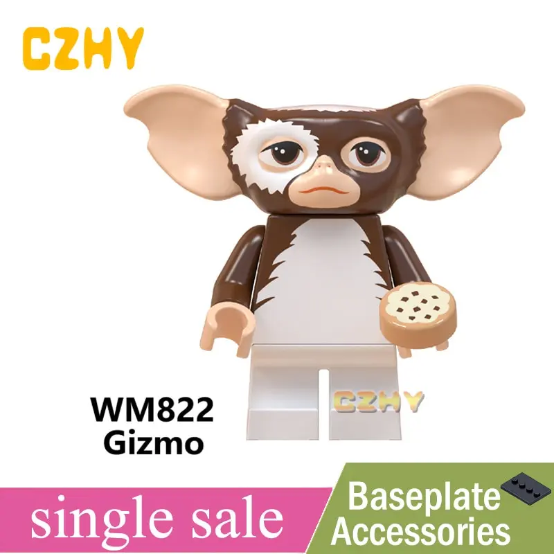 Gizmo Figures Gremlins Stitch ET Elliott Angie Stay Puft Finn Stripe Pop Building Blocks Toys for Children Gift WM822
Gizmo Figures Gremlins Stitch ET Elliott Angie Stay Puft Finn Stripe Pop Building Blocks Toys for Children Gift WM822