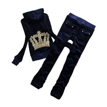 Spring / Fall 2020 Women'S Brand Velvet Fabric Tracksuits Velour Suit Women Track Suit Hoodies And Pants Size S - XXL
Spring / Fall 2020 Women'S Brand Velvet Fabric Tracksuits Velour Suit Women Track Suit Hoodies And Pants Size S - XXL