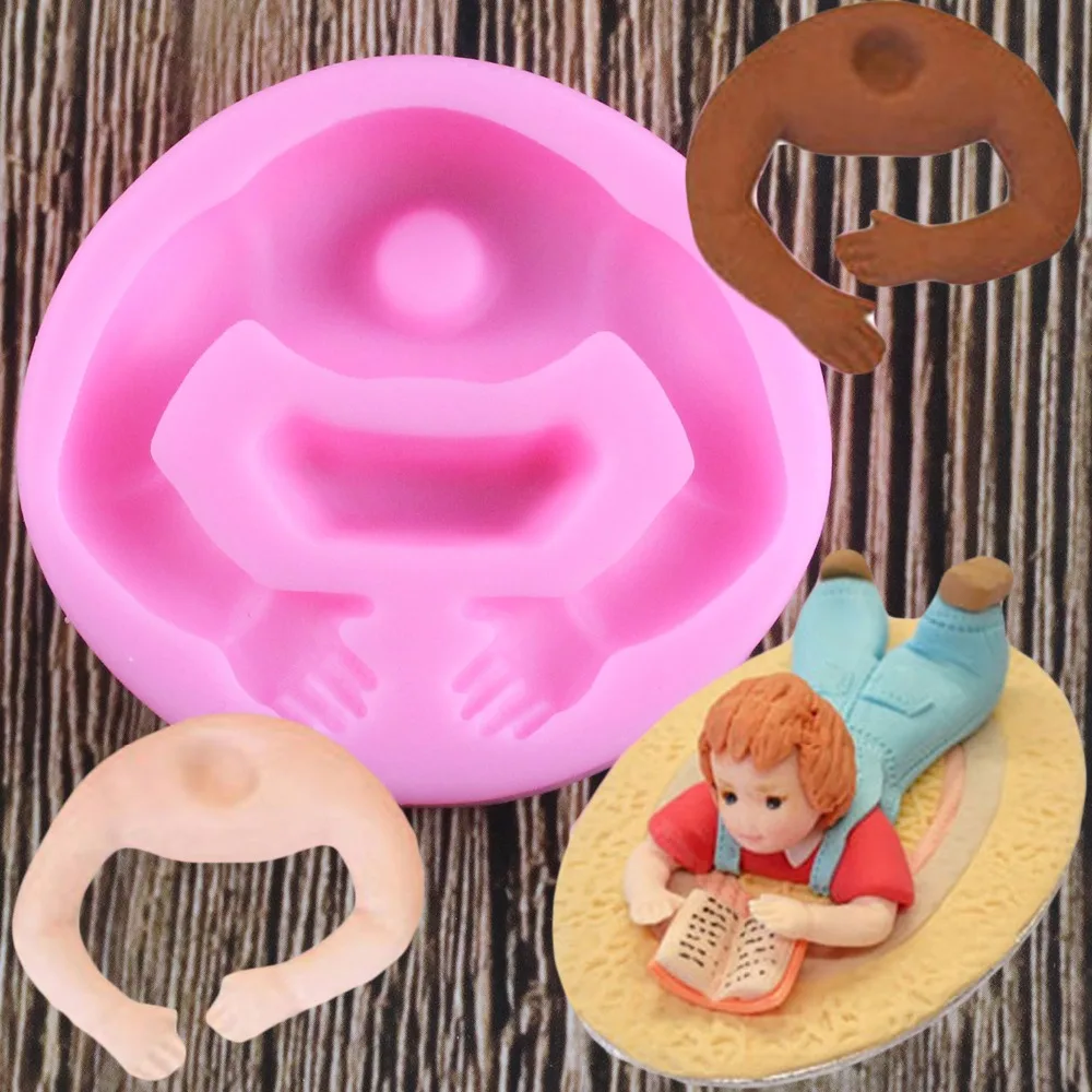 Child Body Silicone Mold Party Cake Decorating Tools Fondant Chocolate Candy Gumpaste Mould Kitchen Baking Moulds
Child Body Silicone Mold Party Cake Decorating Tools Fondant Chocolate Candy Gumpaste Mould Kitchen Baking Moulds