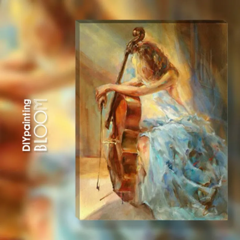 Musical Canvas Oil Painting By Numbers Piano Girl Cello Girl Poster Hand Painted Pictures DIY Home Decor Musician Wall Art
Musical Canvas Oil Painting By Numbers Piano Girl Cello Girl Poster Hand Painted Pictures DIY Home Decor Musician Wall Art