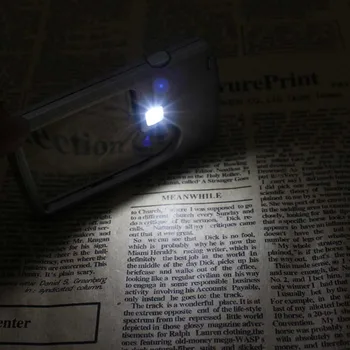 88*57*9mm 3X 6X Card Led Magnifier With LED Light Leather Case Magnifying Glass Ultra-Thin Portable Square Loupe #20
88*57*9mm 3X 6X Card Led Magnifier With LED Light Leather Case Magnifying Glass Ultra-Thin Portable Square Loupe #20