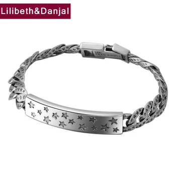Hippop Street Culture Lucky Star Letter Couple Bracelet Bangle 100% 925 Sterling Silver Jewelry Men Women Designer Bracelet B67
Hippop Street Culture Lucky Star Letter Couple Bracelet Bangle 100% 925 Sterling Silver Jewelry Men Women Designer Bracelet B67