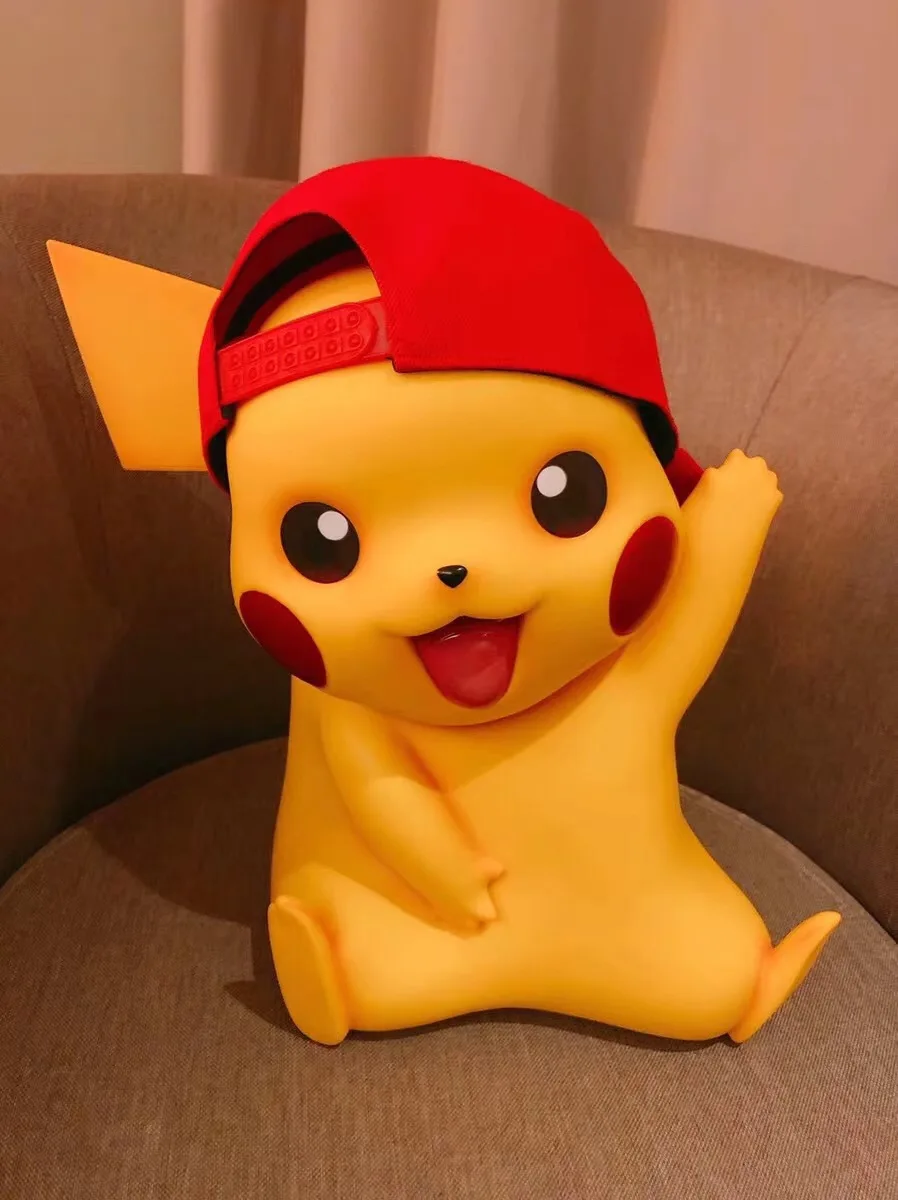40CM Pikachu Action Figure PVC collectible model Doll Toys with 2 hats Novelty Children favorite Gifts Room decoration
40CM Pikachu Action Figure PVC collectible model Doll Toys with 2 hats Novelty Children favorite Gifts Room decoration