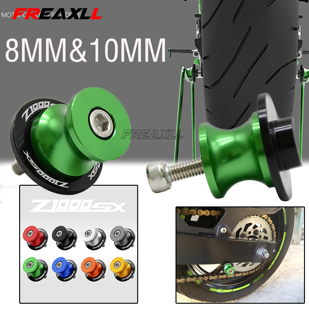 For KAWASAKI Z1000SX Z 1000SX Z1000 SX 2011 2012 2013 2014 2015 Motorcycle CNC Swingarm Spools Stand Screws Slider 10MM&8MM
For KAWASAKI Z1000SX Z 1000SX Z1000 SX 2011 2012 2013 2014 2015 Motorcycle CNC Swingarm Spools Stand Screws Slider 10MM&8MM