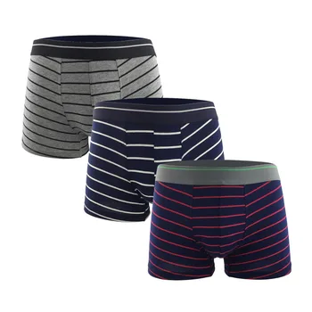 Charm Delicate Navy Striped Cotton Boxer Underwear Men Sexy Breathable Underpants homme cuecas masculina homme calzoncillos
Charm Delicate Navy Striped Cotton Boxer Underwear Men Sexy Breathable Underpants homme cuecas masculina homme calzoncillos