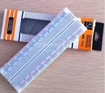 1pcs Breadboard 830 Point PCB Board MB-102 MB102 Test Develop DIY kit nodemcu raspberri pi 2 lcd High Frequency
1pcs Breadboard 830 Point PCB Board MB-102 MB102 Test Develop DIY kit nodemcu raspberri pi 2 lcd High Frequency