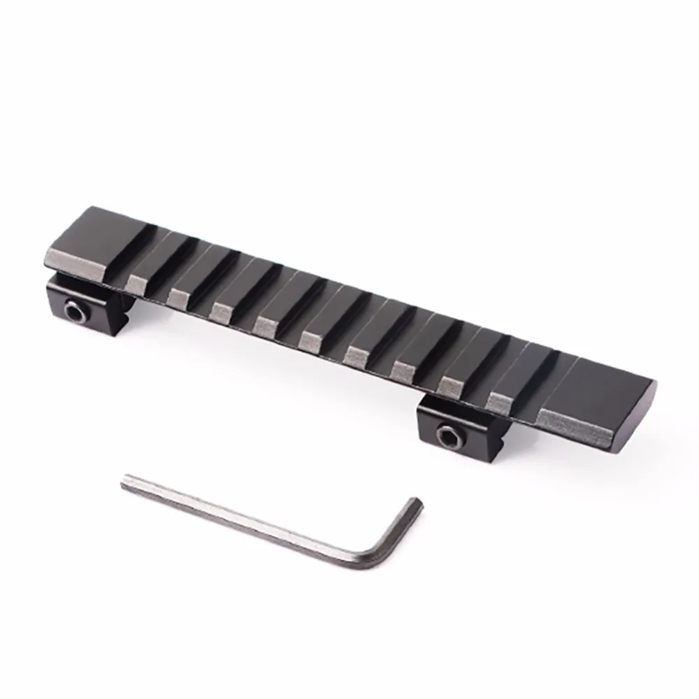 Tactical 11mm Dovetail Rail to 21MM Picatinny Weaver Rail Base Riser Adapter Scope Mount Rail For Riflescope Rifle Scope Laser
Tactical 11mm Dovetail Rail to 21MM Picatinny Weaver Rail Base Riser Adapter Scope Mount Rail For Riflescope Rifle Scope Laser