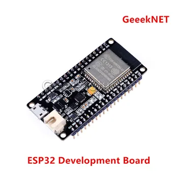 GeeekNET ESP32 Development Board with Dual-Core ESP32 Chip 4MP Tuned Antenna WiFi & Bluetooth Classic/LE Support
GeeekNET ESP32 Development Board with Dual-Core ESP32 Chip 4MP Tuned Antenna WiFi & Bluetooth Classic/LE Support