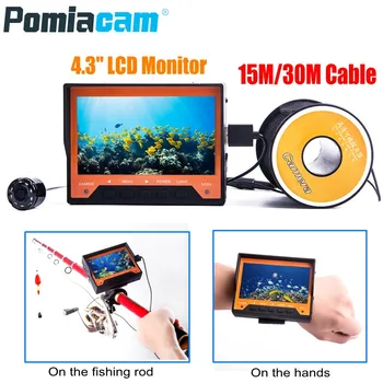 WF03 15M 30M Professional Fish Finder Underwater Fishing Camera 4.3 Inch LCD Minitor Video Camera for Underwater Ice Fishing
WF03 15M 30M Professional Fish Finder Underwater Fishing Camera 4.3 Inch LCD Minitor Video Camera for Underwater Ice Fishing
