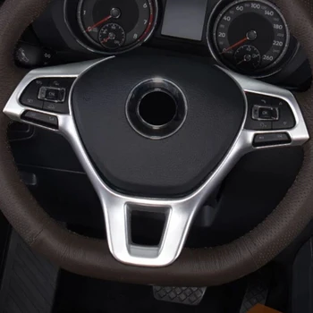 ABS Matte Fit For Golf 7 MK7 2014 2015 and Carbon fibre Car Steering wheel Button frame Cover Trim accessories car styling 1pcs
ABS Matte Fit For Golf 7 MK7 2014 2015 and Carbon fibre Car Steering wheel Button frame Cover Trim accessories car styling 1pcs