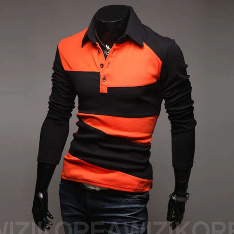 Top Grade New Fashion Men Polo Shirt Solid Color Slim Fit Polo Men Joining together Long Sleeve Cotton Casual Polos Shirt Mens
Top Grade New Fashion Men Polo Shirt Solid Color Slim Fit Polo Men Joining together Long Sleeve Cotton Casual Polos Shirt Mens