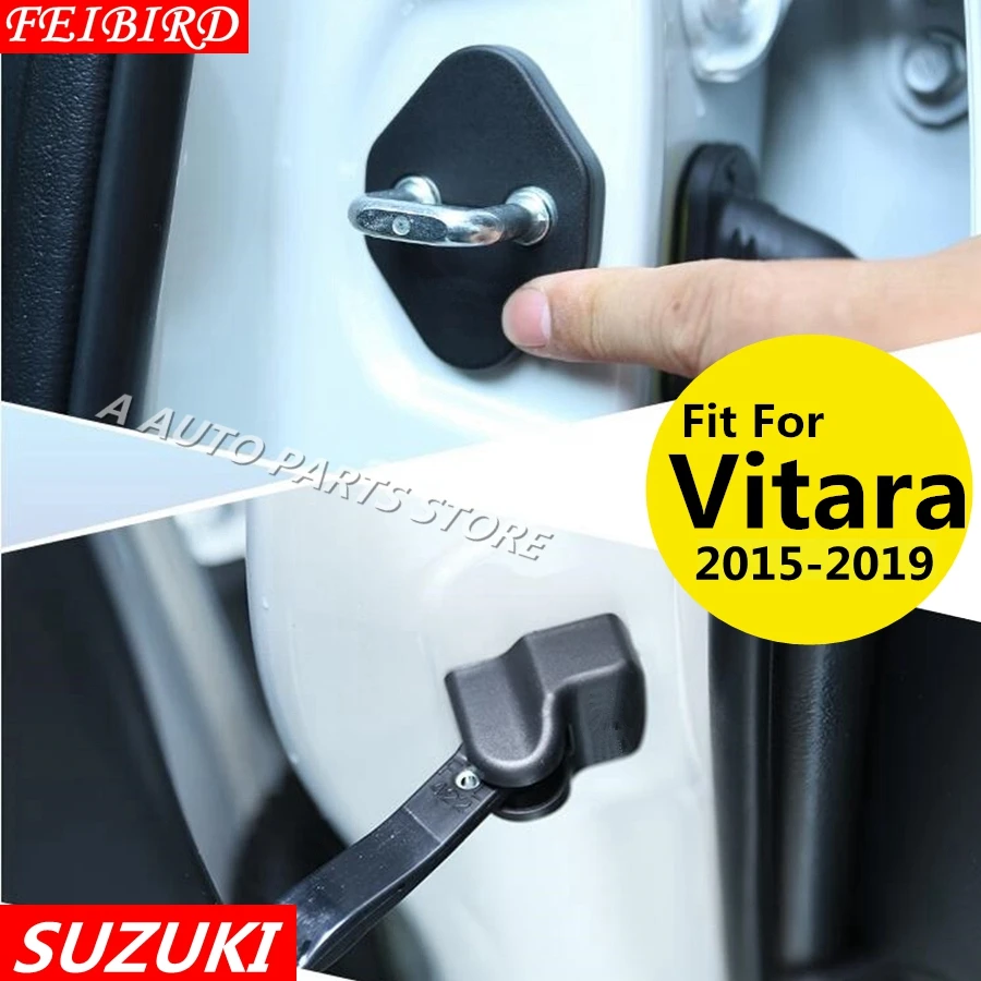 Car Door Lock Decoration Cover Door Check Arm Protection Cover Fit For Suzuki Vitara 2015 2016 2017 2018
Car Door Lock Decoration Cover Door Check Arm Protection Cover Fit For Suzuki Vitara 2015 2016 2017 2018