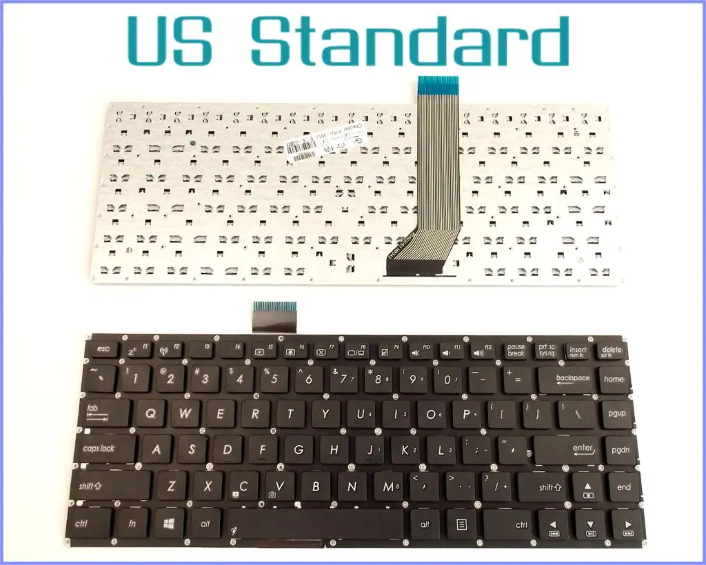 US English Version Keyboard for ASUS VivoBook S400 S400C S400CA S400E AEXJ7U01110 Laptop No Frame
US English Version Keyboard for ASUS VivoBook S400 S400C S400CA S400E AEXJ7U01110 Laptop No Frame