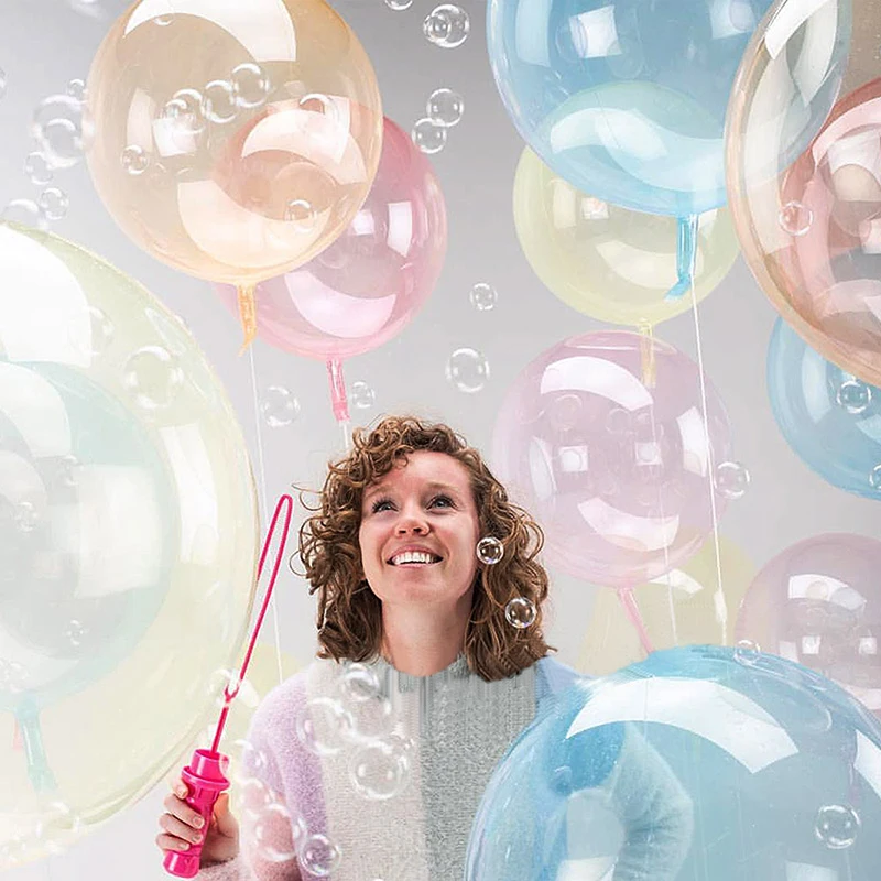 1pc Transparent Latex 18 Inch Colorful Crystal Wave Ball Balloons Baby Shower Wedding Children's Birthday Theme Party Decoration
1pc Transparent Latex 18 Inch Colorful Crystal Wave Ball Balloons Baby Shower Wedding Children's Birthday Theme Party Decoration