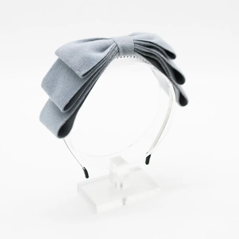2019-1A New winter felt 3 layor bow elegant headband fashion children hairband hair accessories OEM
2019-1A New winter felt 3 layor bow elegant headband fashion children hairband hair accessories OEM