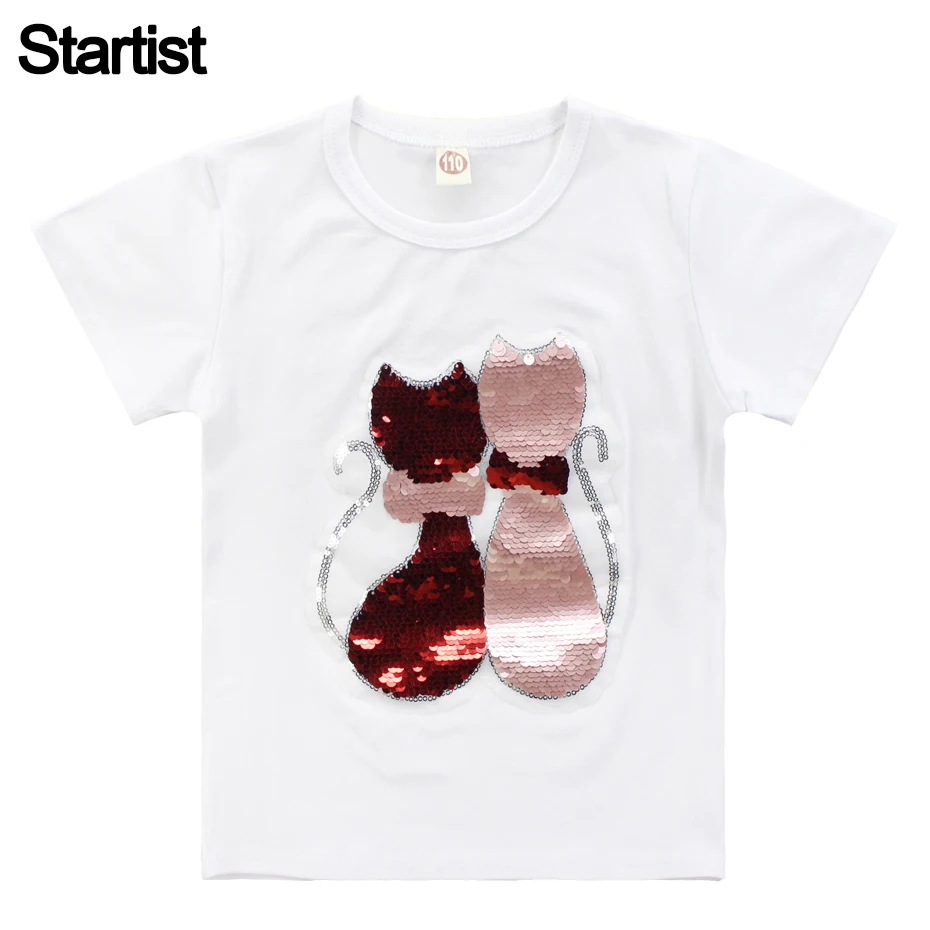 Girls T Shirt Cartoon Cat Girls Shirt Short Sleeve Summer Kids White T Shirt School Costume For Girls 6 8 10 12 13 Year
Girls T Shirt Cartoon Cat Girls Shirt Short Sleeve Summer Kids White T Shirt School Costume For Girls 6 8 10 12 13 Year