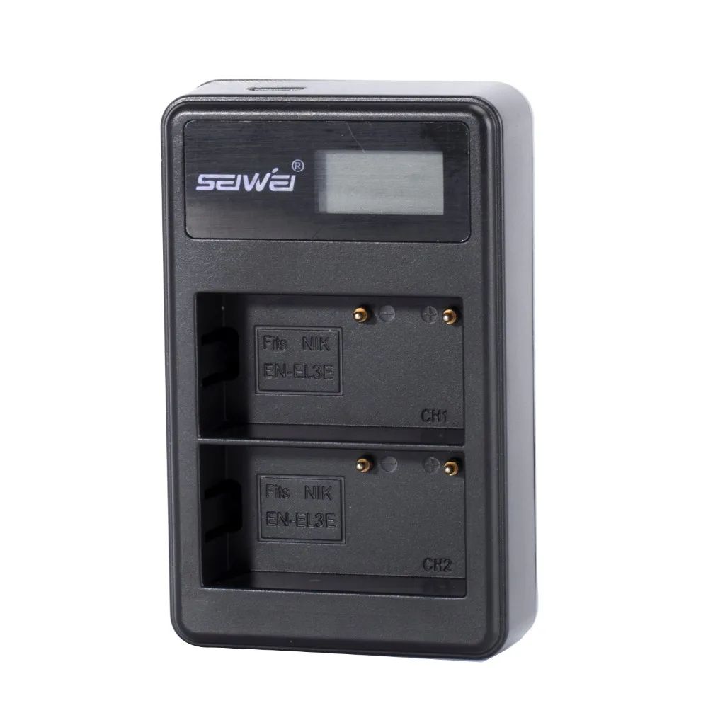 High Quality EN-EL3e ENEL3e EN EL3e USB Battery Charger with LCD screen for Nikon D70 D90 D80 D100 D200 D700 Digital Camera
High Quality EN-EL3e ENEL3e EN EL3e USB Battery Charger with LCD screen for Nikon D70 D90 D80 D100 D200 D700 Digital Camera