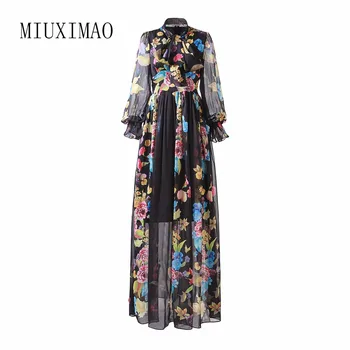 Custom Plus Size Dress 2018 Summer New Arrival Turn-Down Collar Full Butterfly Sleeve Floral Print Bow Floor-Length Dress Women
Custom Plus Size Dress 2018 Summer New Arrival Turn-Down Collar Full Butterfly Sleeve Floral Print Bow Floor-Length Dress Women