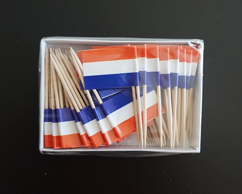 Netherlands toothpick flags, Country flag, Cake toppers, total2000pcs, 100pcs/bag, Free ship
Netherlands toothpick flags, Country flag, Cake toppers, total2000pcs, 100pcs/bag, Free ship