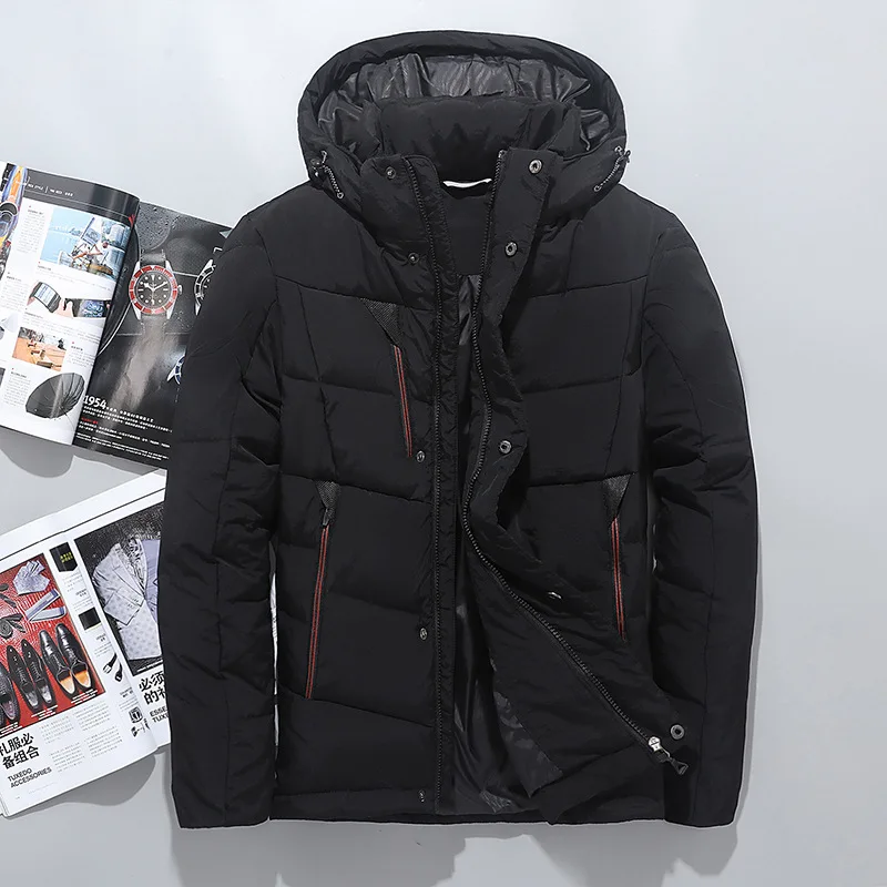 New Fashion Brand 2018 Winter Jacket Men High Quality Solid Color Thick Warm White Duck Down Jacket Overcoat Men's Clothing
New Fashion Brand 2018 Winter Jacket Men High Quality Solid Color Thick Warm White Duck Down Jacket Overcoat Men's Clothing