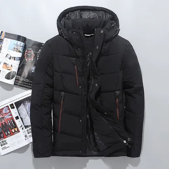 New Fashion Brand 2018 Winter Jacket Men High Quality Solid Color Thick Warm White Duck Down Jacket Overcoat Men's Clothing
New Fashion Brand 2018 Winter Jacket Men High Quality Solid Color Thick Warm White Duck Down Jacket Overcoat Men's Clothing