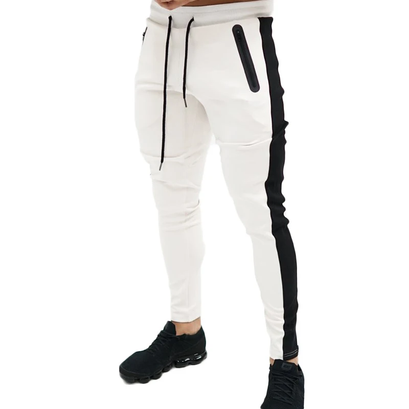 2019 Men's Cotton Pants Slim Drawstring Harlan Sports Pants Casual Elastic Splicing Beams Design Sports Casual Patchwork Casual
2019 Men's Cotton Pants Slim Drawstring Harlan Sports Pants Casual Elastic Splicing Beams Design Sports Casual Patchwork Casual