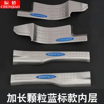 High quality stainless steel Inside External Scuff Plate/Door Sill for 2013-2016 Mitsubishi Outlander Car styling
High quality stainless steel Inside External Scuff Plate/Door Sill for 2013-2016 Mitsubishi Outlander Car styling