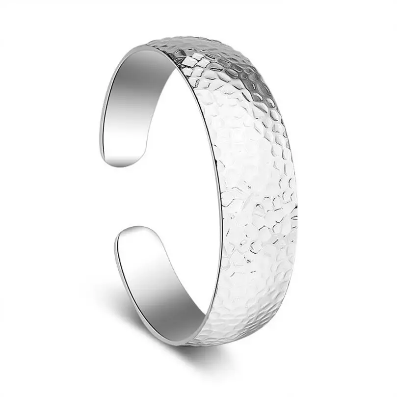Anenery Simple Classic 925 Sterling Silver Wide Bangles For Women Opening Cuff Bracelet pulseras S-B65
Anenery Simple Classic 925 Sterling Silver Wide Bangles For Women Opening Cuff Bracelet pulseras S-B65