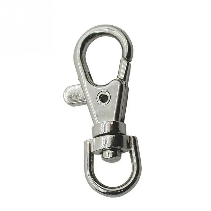 20pcs Pack Aluminum alloy Swivel Trigger Lobster Clasp Snap Hook Key Chain Ring Lanyard DIY Craft Outdoor Backpack Bag Parts
20pcs Pack Aluminum alloy Swivel Trigger Lobster Clasp Snap Hook Key Chain Ring Lanyard DIY Craft Outdoor Backpack Bag Parts